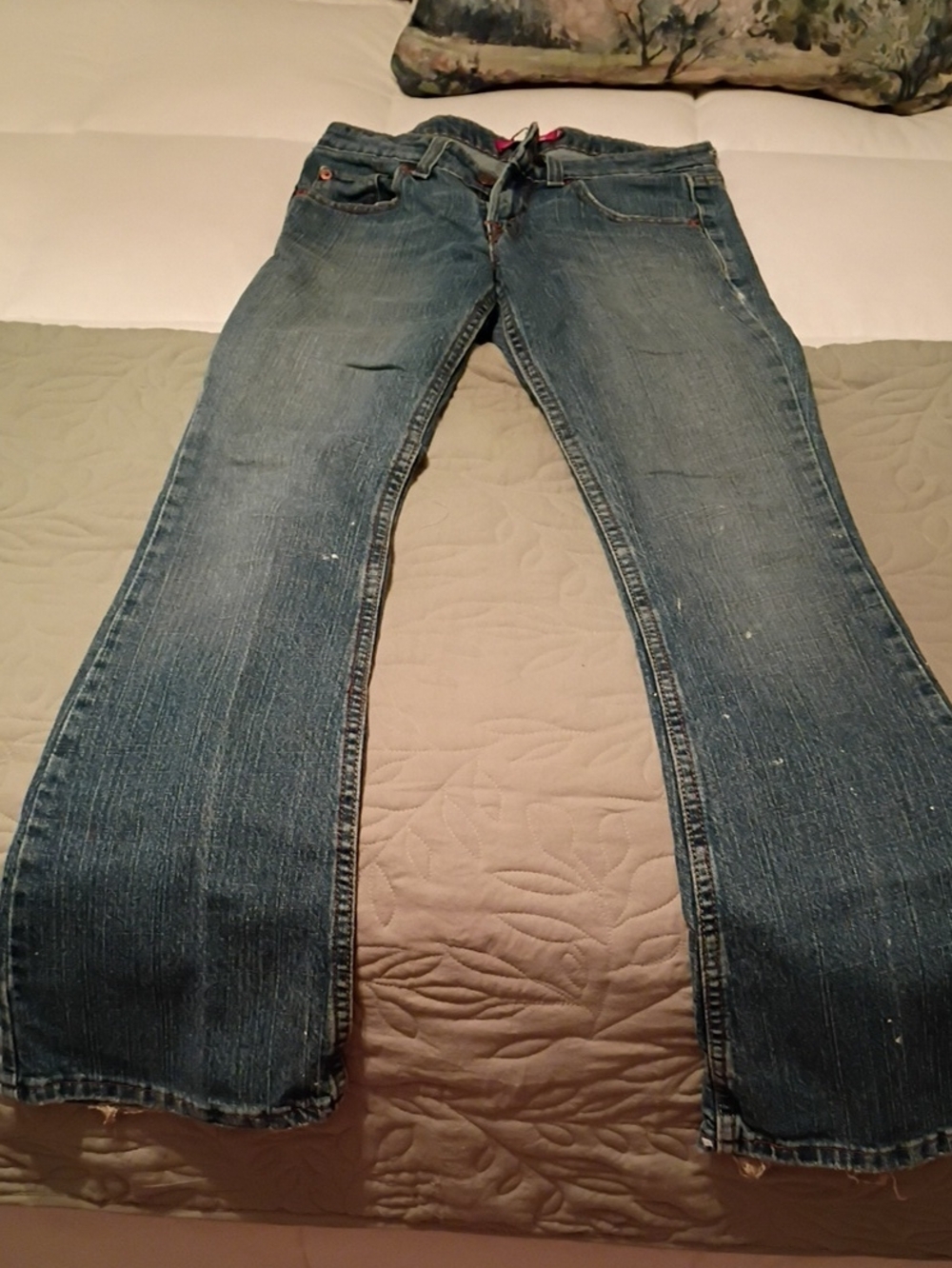 Women's Blue Bootcut Jeans - Comfortable Everyday Fit